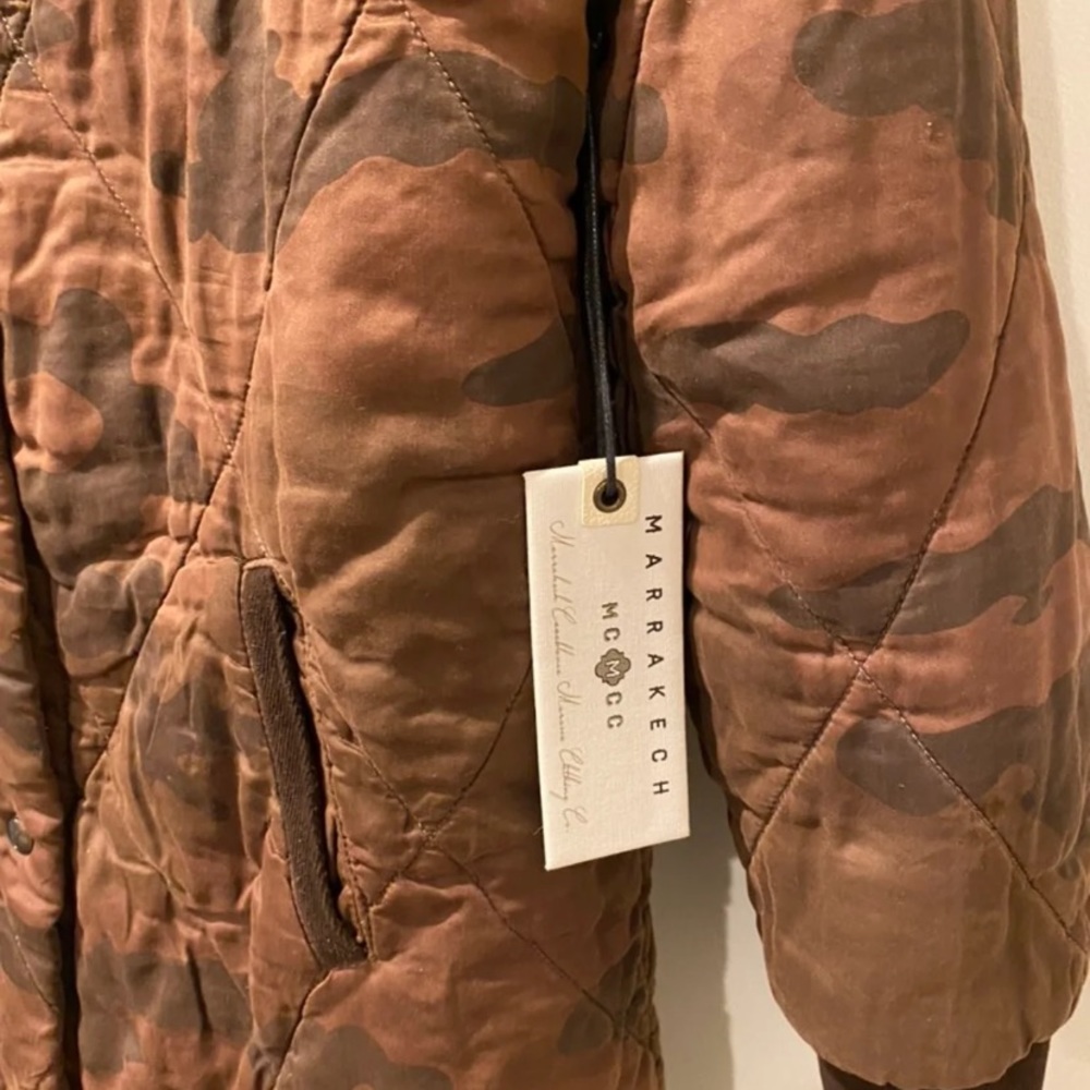 NWT Anthropologie Marrakech Quilted-Parka Coat - Picture 8 of 12